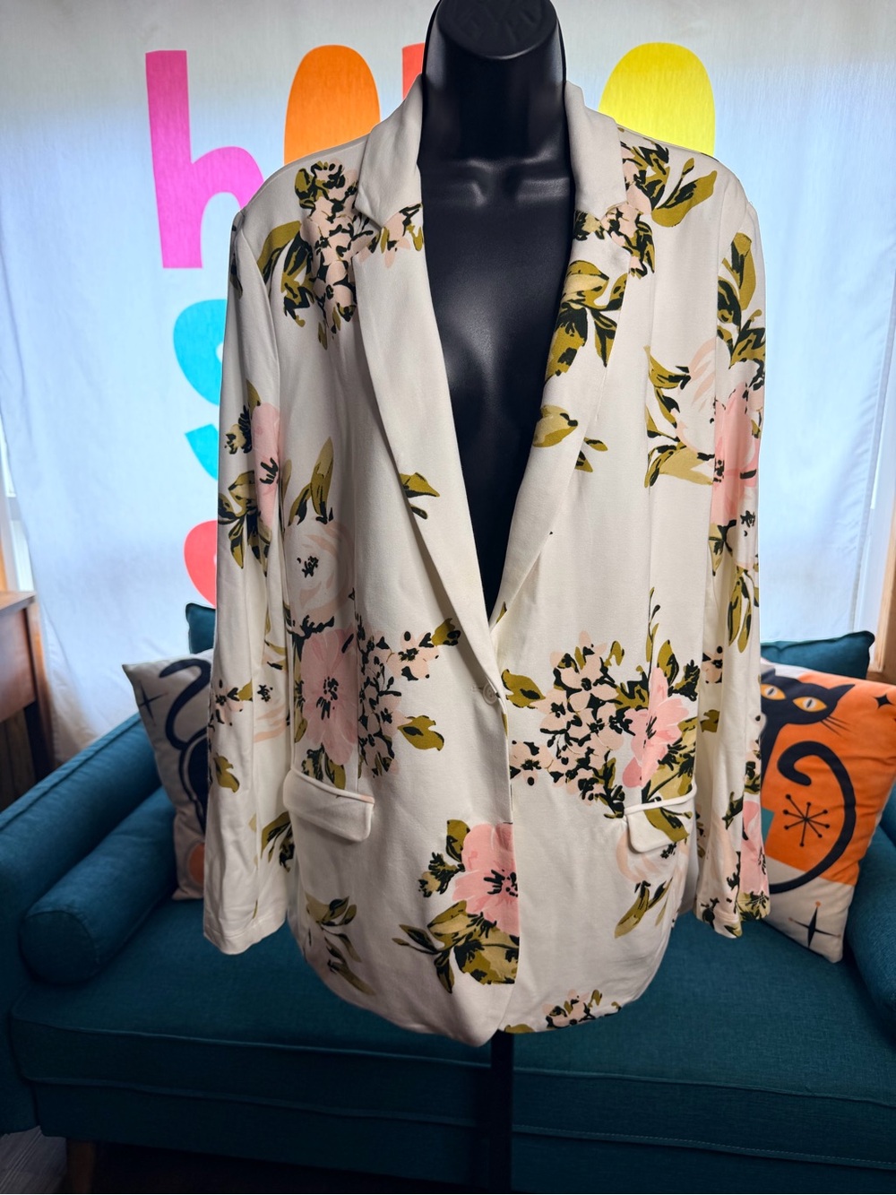 Philosophy Soft Floral Blazer